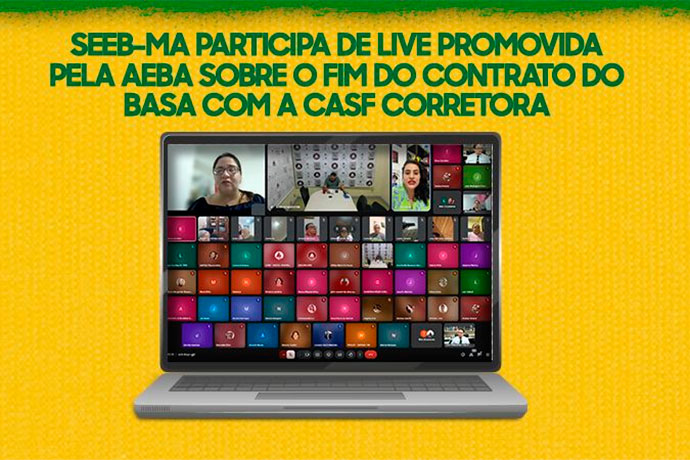 Live sobre o fim do contrato do Basa com a Casf Corretora